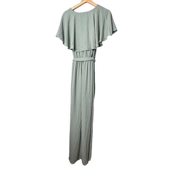 Show Me Your Mumu Audrey Bridesmaid Prom Dress Green Bouquet NEW - Picture 6 of 7